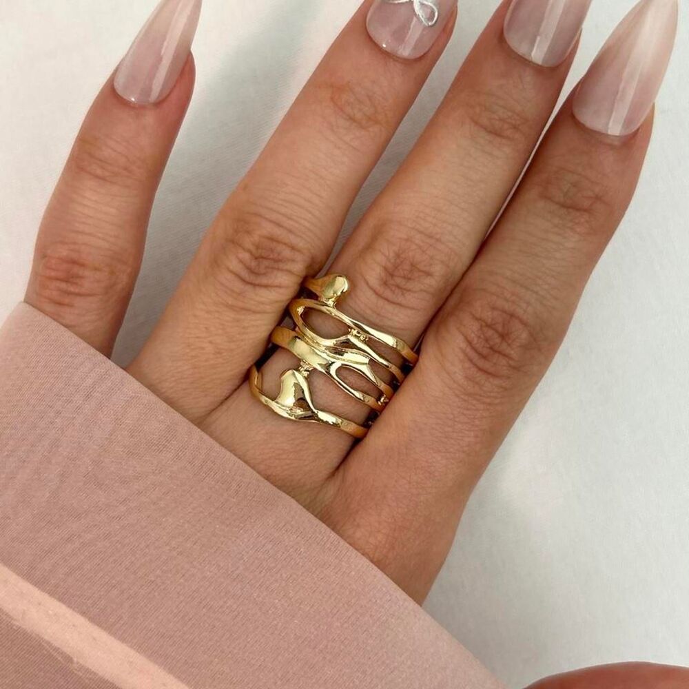 Vintage Luxury inspired Gold Ring